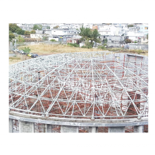 Structure en acier salle de conférence avec verre trempé en verre pour conception de la salle de conférence